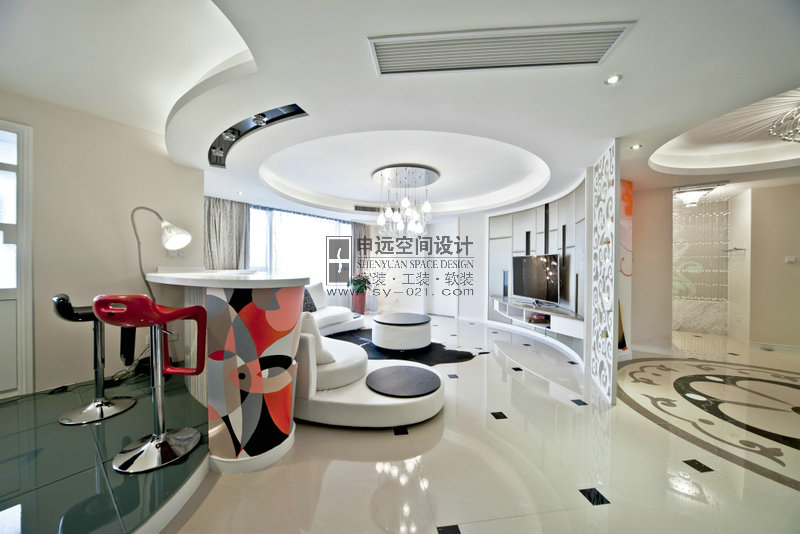 现代风格 平层 客厅图片来自申远-小申在金地湾流域的分享