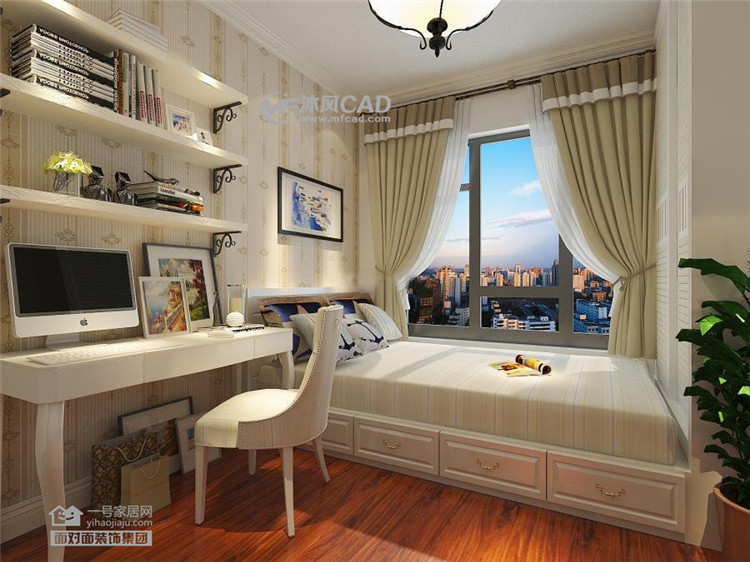 欧式 卧室图片来自武汉一号家居在盛世滨江 138平欧式风格的分享