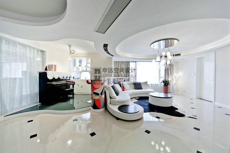 现代风格 平层 客厅图片来自申远-小申在金地湾流域的分享