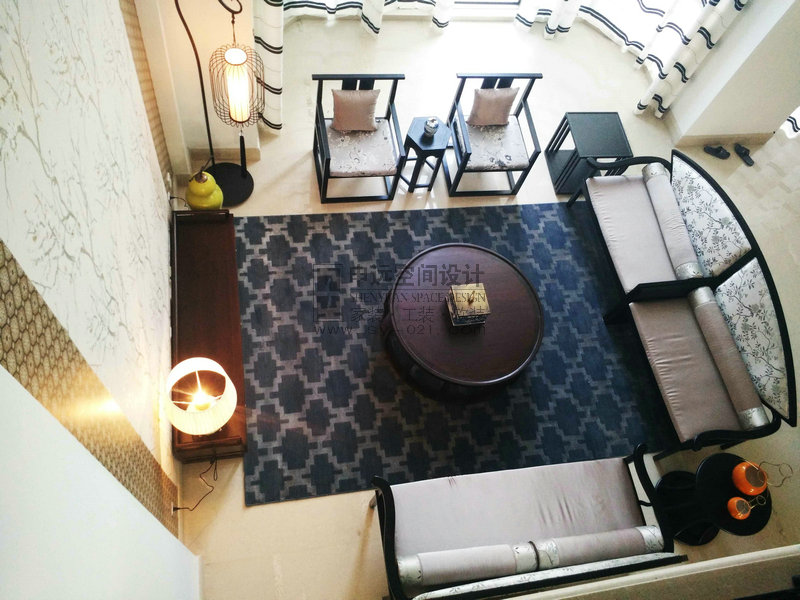 中式风格 别墅 客厅图片来自申远-小申在御翠园的分享