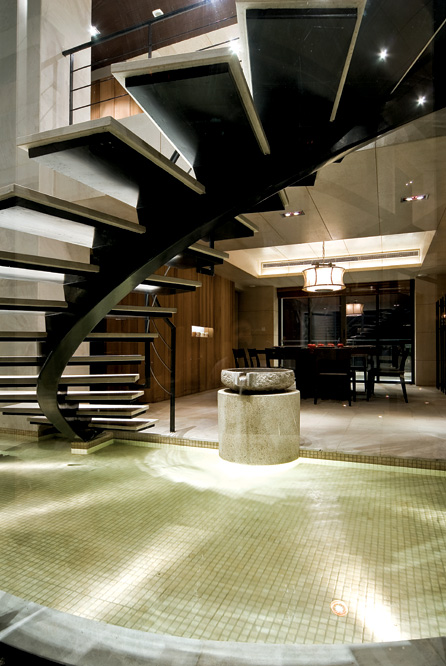 楼梯图片来自二十四城装饰重庆分公司在半山华府-3的分享