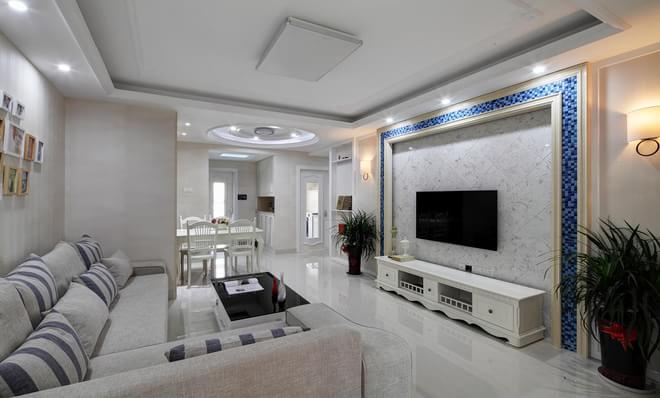 欧式 三居 小资 客厅图片来自rongzhimei在欧式白色风格的分享