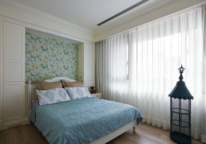 上海滩花园 花园洋房 腾龙设计 周峻作品 实景展示 卧室图片来自腾龙设计在别墅装修美式风格设计方案的分享