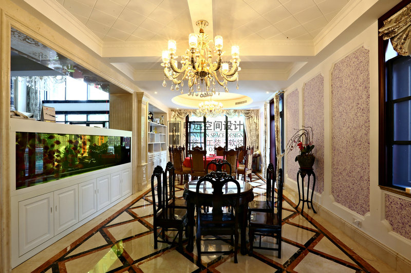 欧式 别墅 餐厅图片来自申远-小申在中环天地的分享