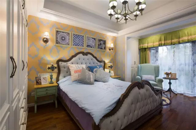 三居 小资 80后 卧室图片来自广州泥巴公社装饰在美式-帝景苑的分享