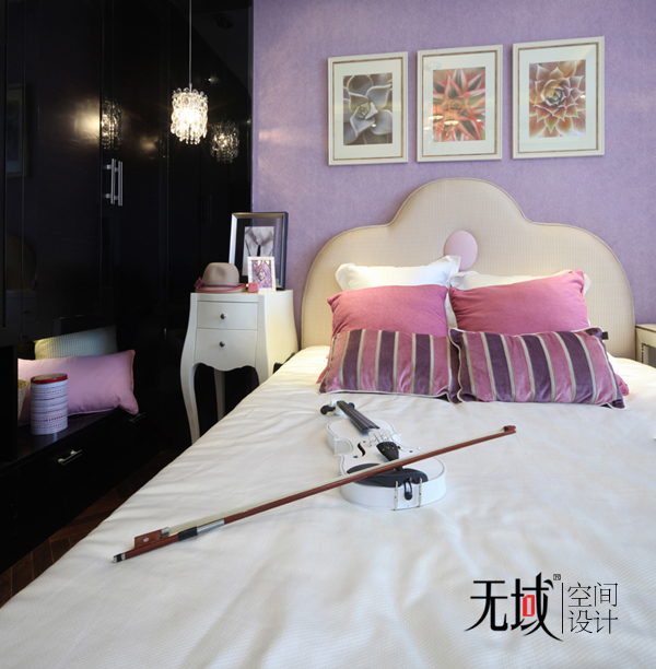 简约 欧式 三居 小资 白领 收纳 卧室图片来自无域空间设计刘艺在《暗香》的分享