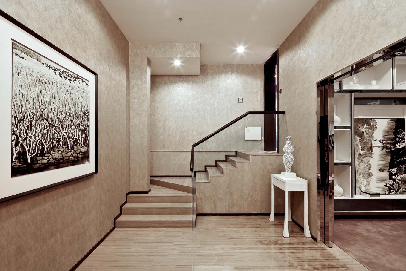 楼梯图片来自二十四城装饰重庆分公司在雅居乐-3的分享