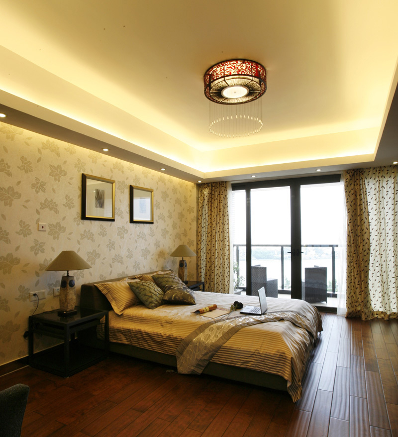 卧室图片来自二十四城装饰重庆分公司在金科中央御院的分享