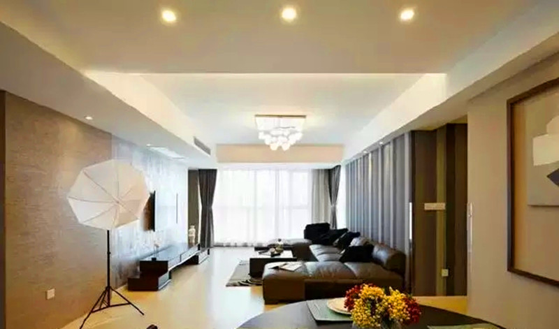 三居 装修设计 户型 风格 小区 客厅图片来自高度国际装饰宋增会在145㎡后现代简约稳重有气质家居的分享