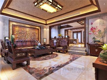 中海铂宫央墅端庄大气中式大别墅