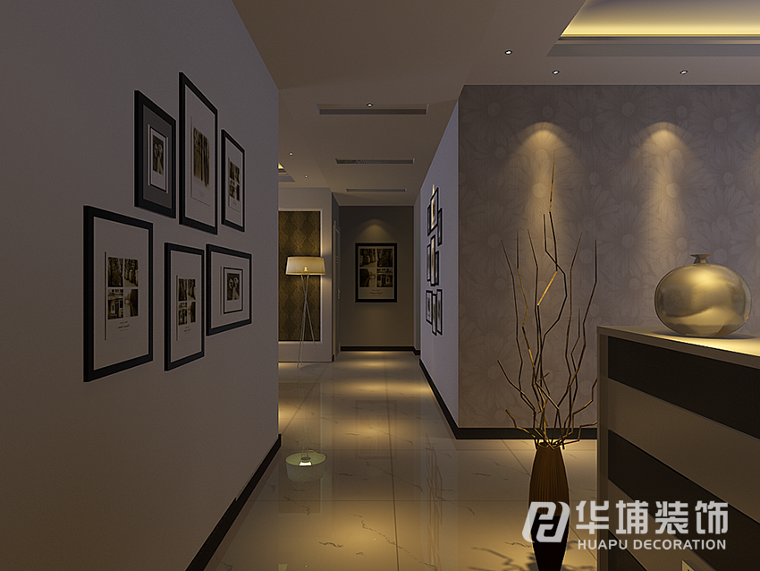 简约 现代 三居 80后 玄关 玄关图片来自上海华埔装饰-laird在中原新城149平现代简约风的分享