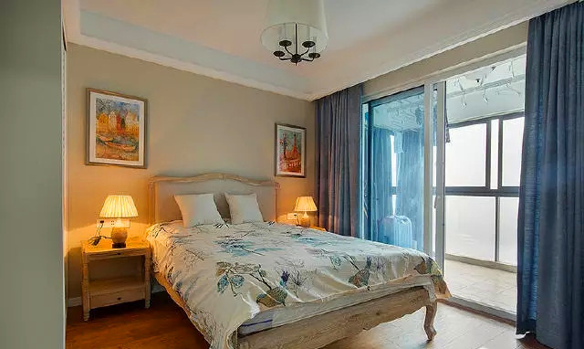 三居 现代 简约 装修 设计 户型 卧室图片来自高度国际装饰宋增会在145㎡美式简约年轻的追求的分享
