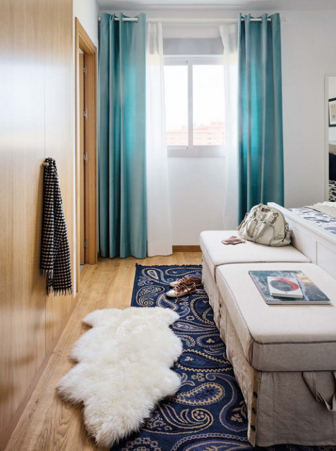 简约 北欧 三居 卧室图片来自一道伍禾装饰设计师杨洋在崇尚鲜艳的北欧之风-北京怡园的分享