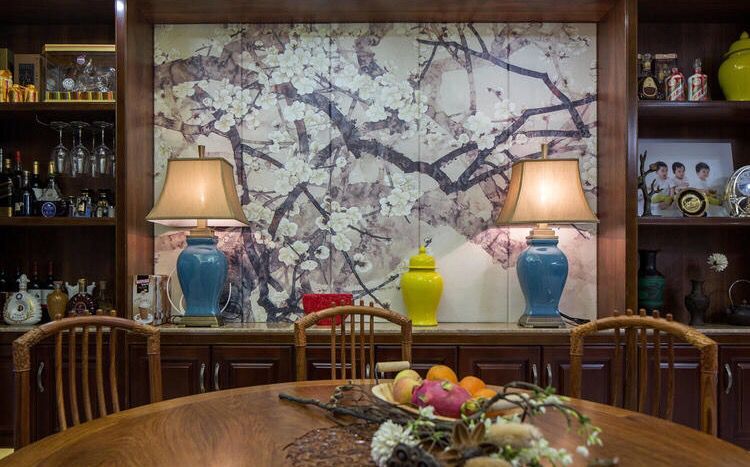 嘉年华装饰 怡景江南 四居室 155平 中式 客厅图片来自武汉嘉年华装饰在精制而不繁杂-怡景江南的分享