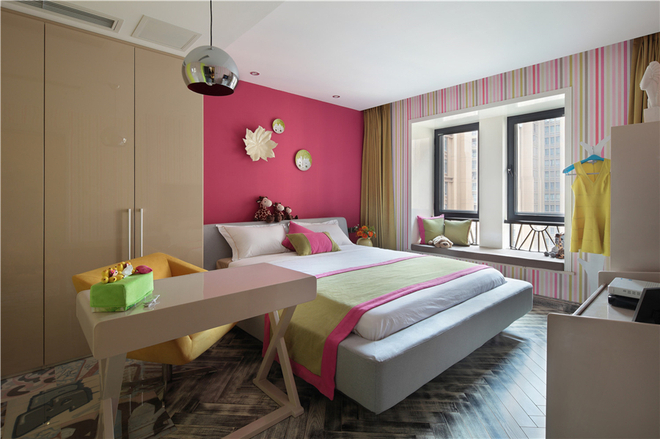 简约 三居 现代 小资 80后 卧室图片来自rongzhimei在现代简约风的分享