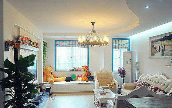 简约 二居 80后 儿童房图片来自上海潮心装潢设计有限公司在70平方米小面积温馨室内装修的分享
