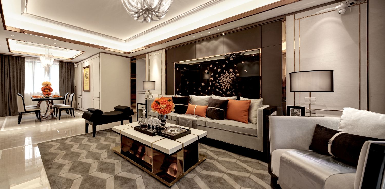 简约 客厅图片来自成都居然之家高端设计中心在现代简约风格的中海兰庭的分享