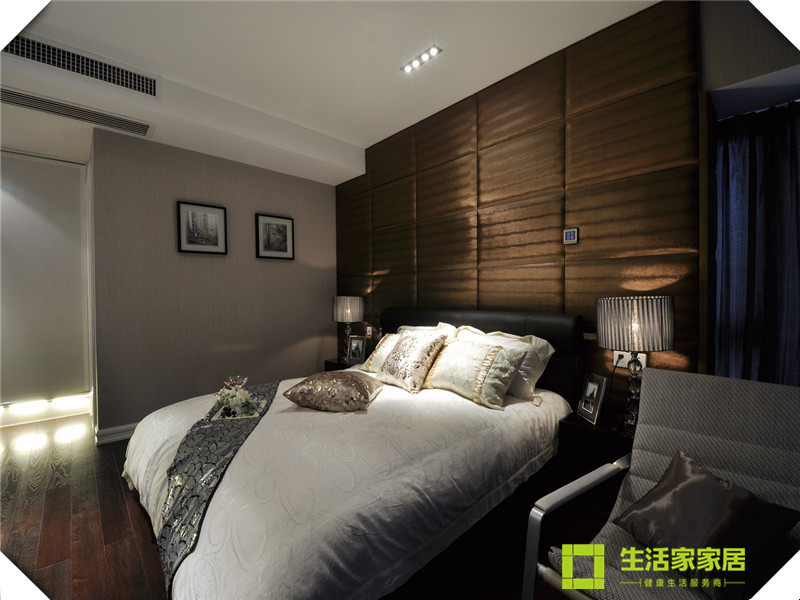 卧室图片来自天津生活家健康整体家装在保利罗兰公馆-后现代简约风格的分享