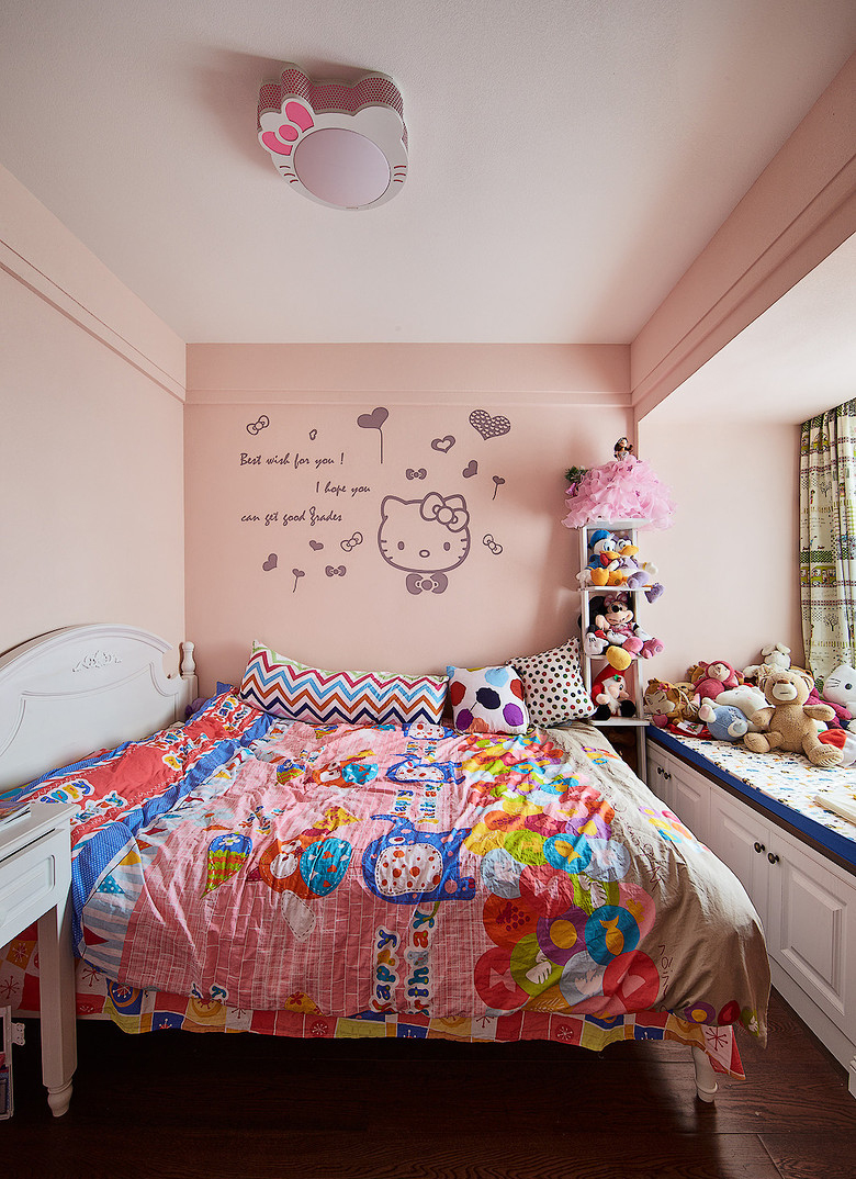 儿童房图片来自家装大管家在118平现代简约3居 成就梦想空间的分享