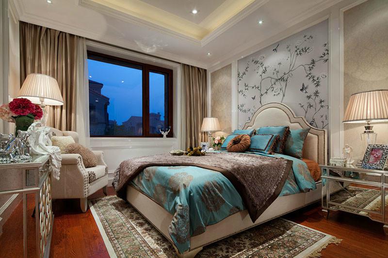 新古典 欧式 小资 奢华 卧室图片来自武汉东易日盛在绿地国际金融城-罗松-新古典的分享