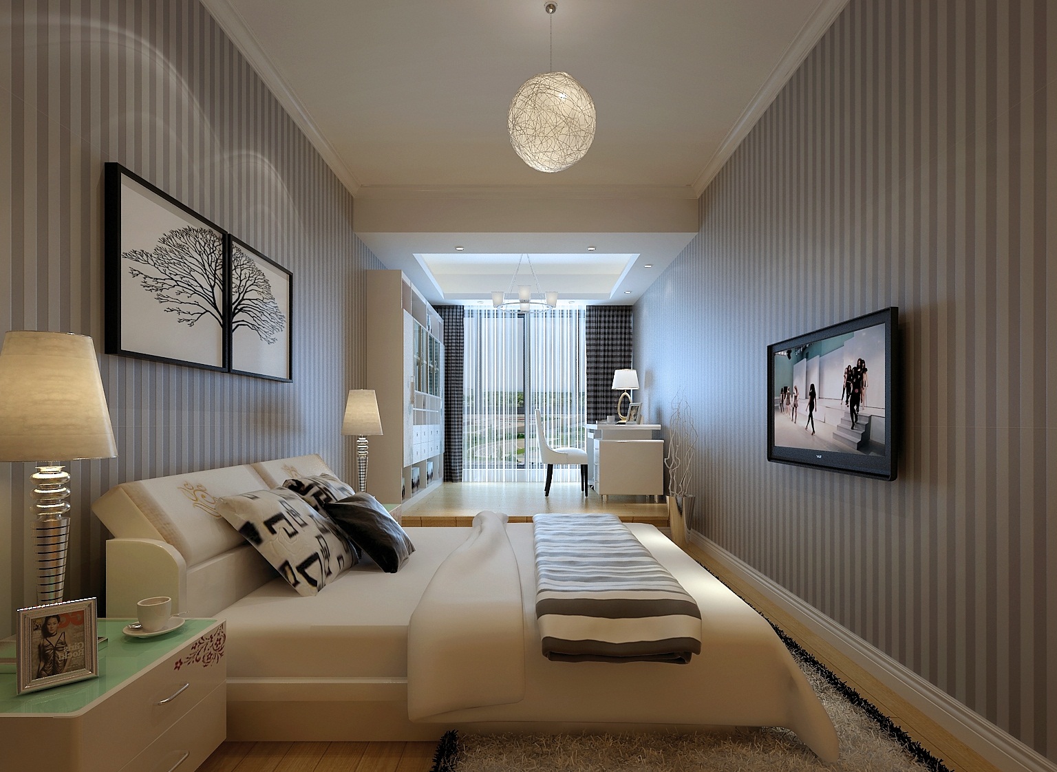 卧室图片来自二十四城装饰重庆分公司在国兴北岸江山-2的分享