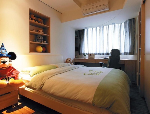 舒适 温馨 三居 卧室图片来自北京合建高东雪在120平老房新装-温馨三居的分享