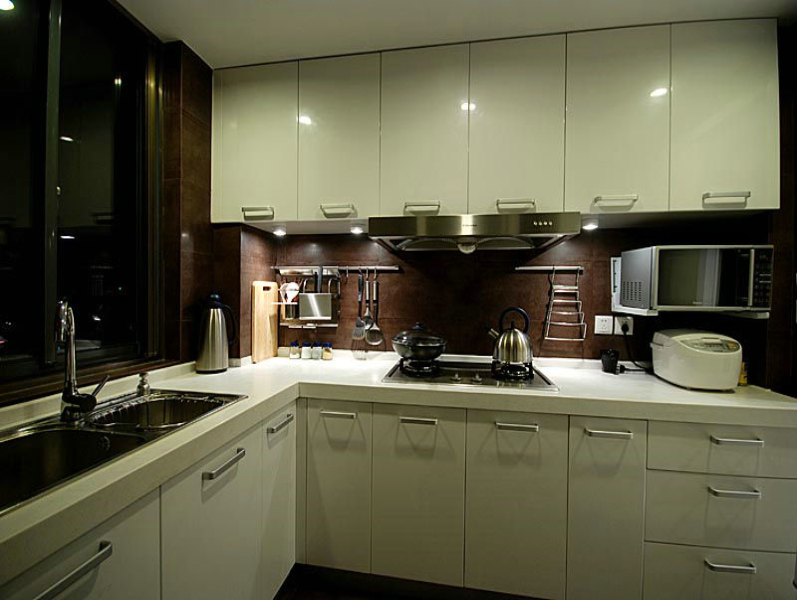 简约 厨房图片来自成都居然之家高端设计中心在现代简约风格的君汇上品的分享