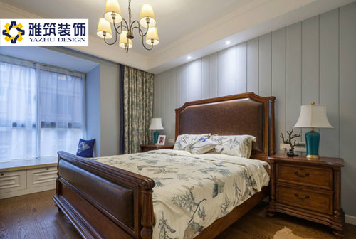 混搭 卧室图片来自湖南雅筑装饰在中建梅溪湖案例的分享