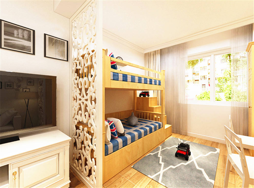 二居 白领 收纳 旧房改造 卧室图片来自天津阳光力天建筑装饰在佛山里 - 两居室 - 简约风格的分享