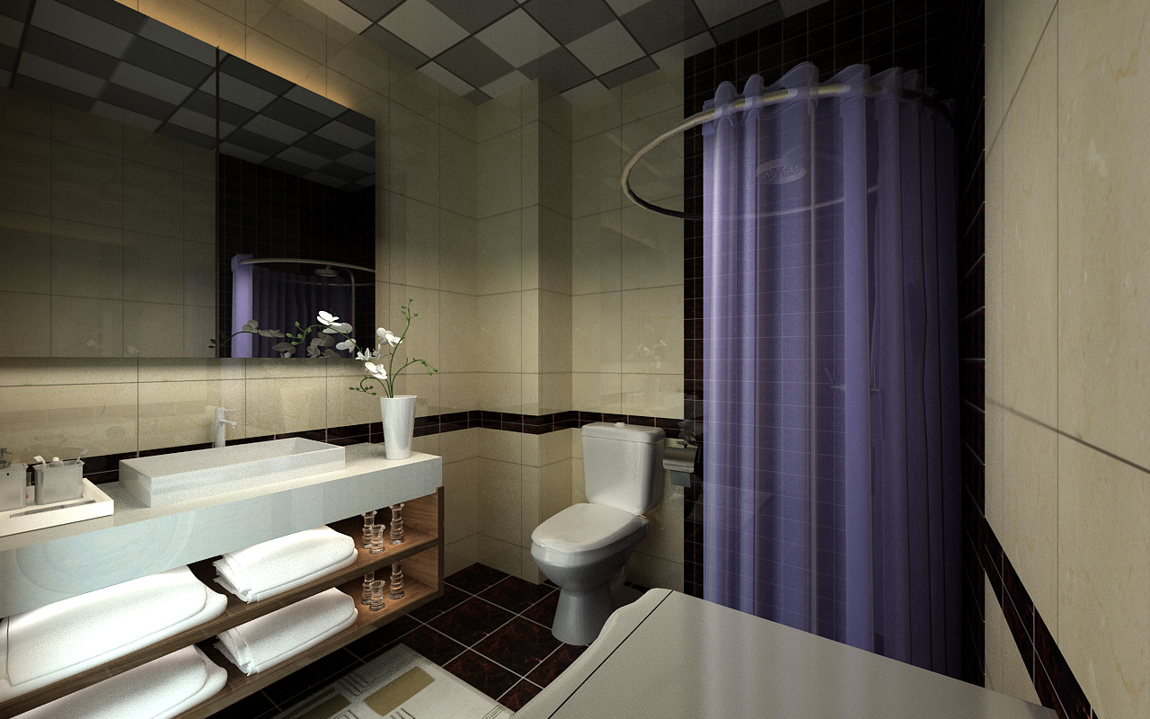 四居 后现代风格 优品天地 卫生间图片来自百家设计小刘在优品天地140平后现代风格的分享