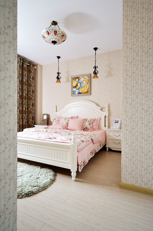田园 小资 80后 卧室图片来自广州泥巴公社装饰在田园.翡翠绿洲的分享
