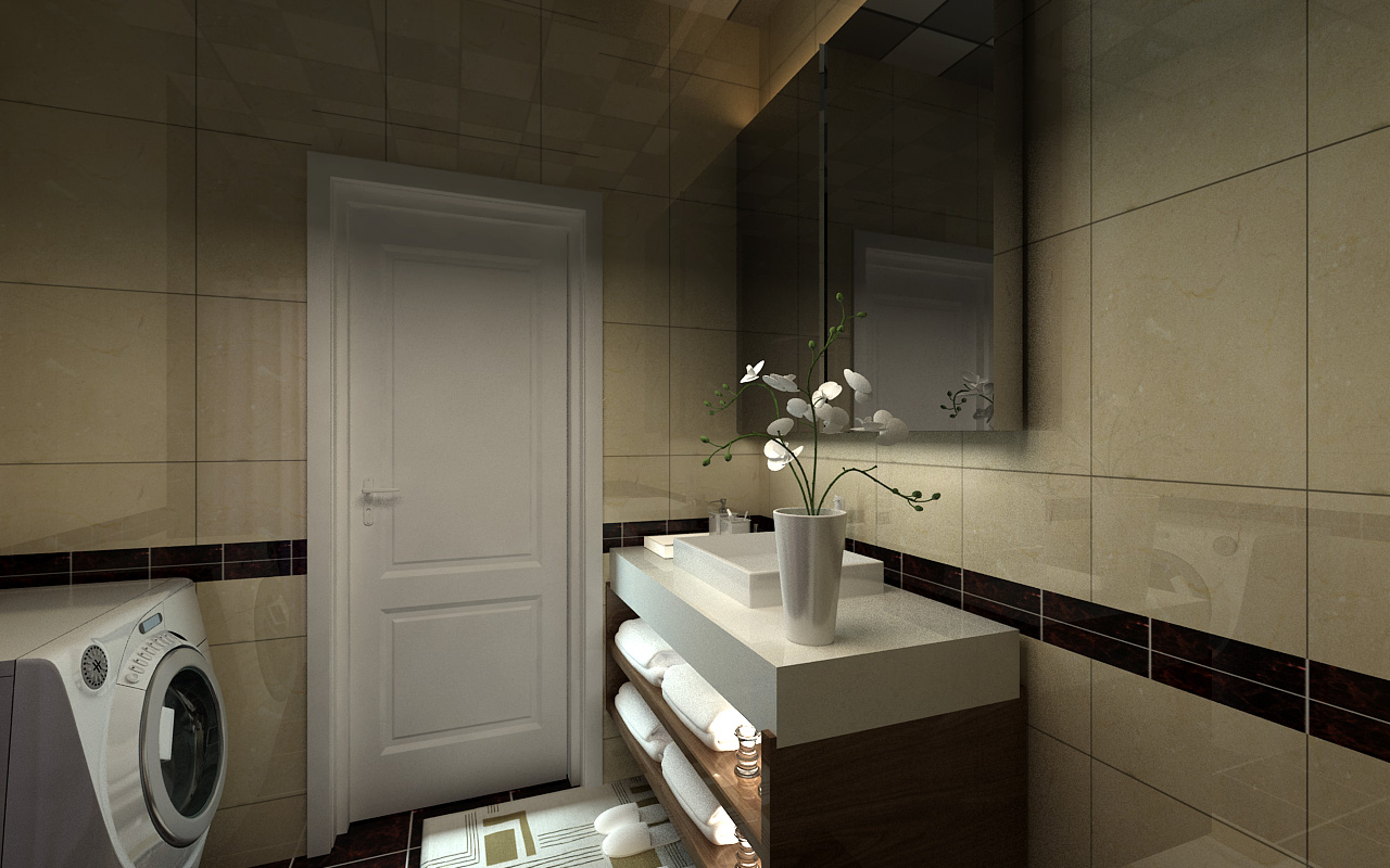 四居 后现代风格 优品天地 卫生间图片来自百家设计小刘在优品天地140平后现代风格的分享