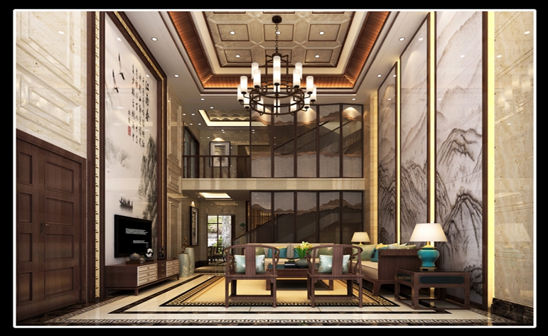 中式 现代 客厅图片来自居众装饰佛山分公司在居众装饰-文华熙岸的分享