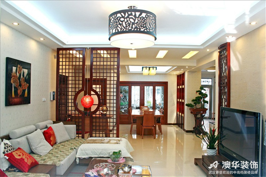 别墅 客厅图片来自澳华装饰-杨敏在中式雅苑的分享
