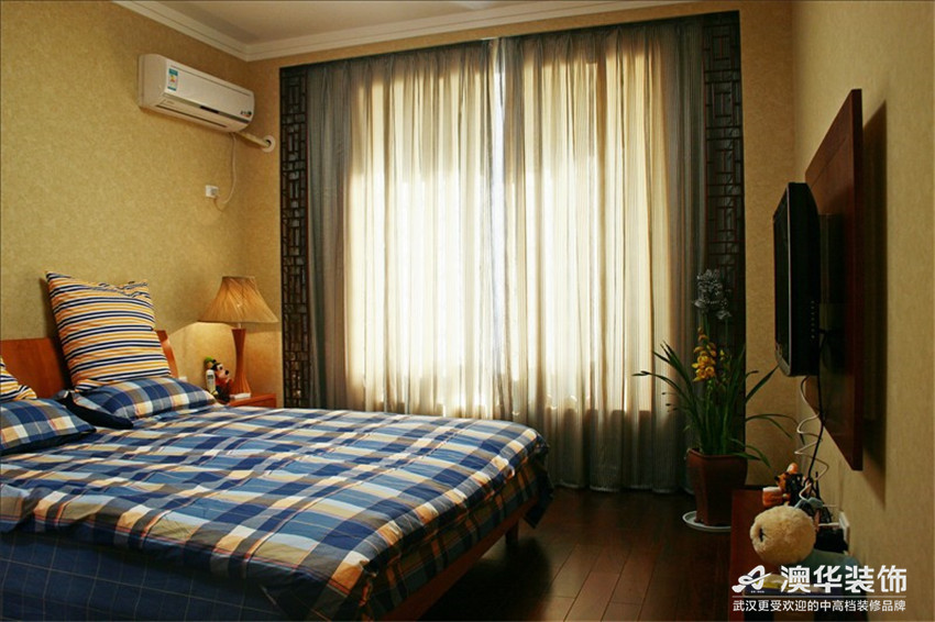 别墅 卧室图片来自澳华装饰-杨敏在中式雅苑的分享