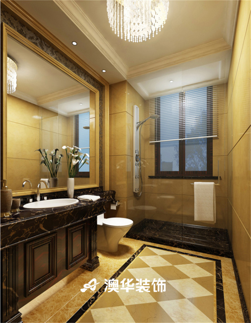 欧式 卫生间图片来自澳华装饰-杨婷在欧式风格4的分享
