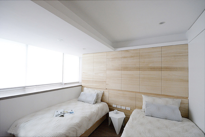 二居 简约 卧室图片来自北京大成日盛装饰设计在简约 二居 宋正寿案例欣赏的分享