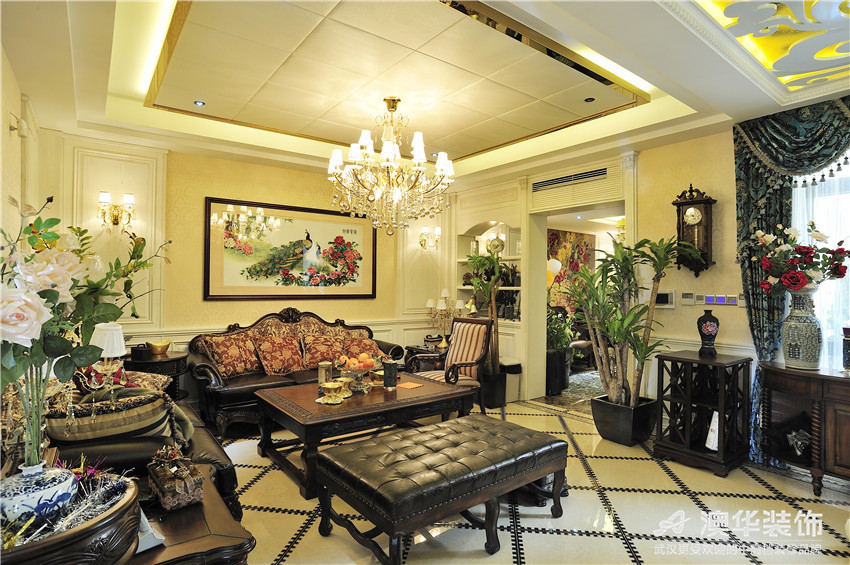 欧式 别墅 客厅图片来自澳华会所-杨敏在新时代的宫廷风的分享