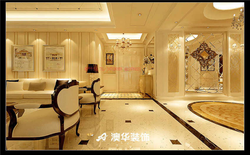 别墅 客厅图片来自澳华装饰-杨婷在新古典风格的分享