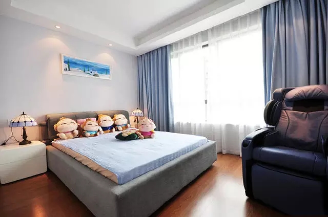 简约 简欧 二手房翻新 毛坯装修 儿童房图片来自上海实创-装修设计效果图在107㎡简欧三居室 低调不失奢华的分享