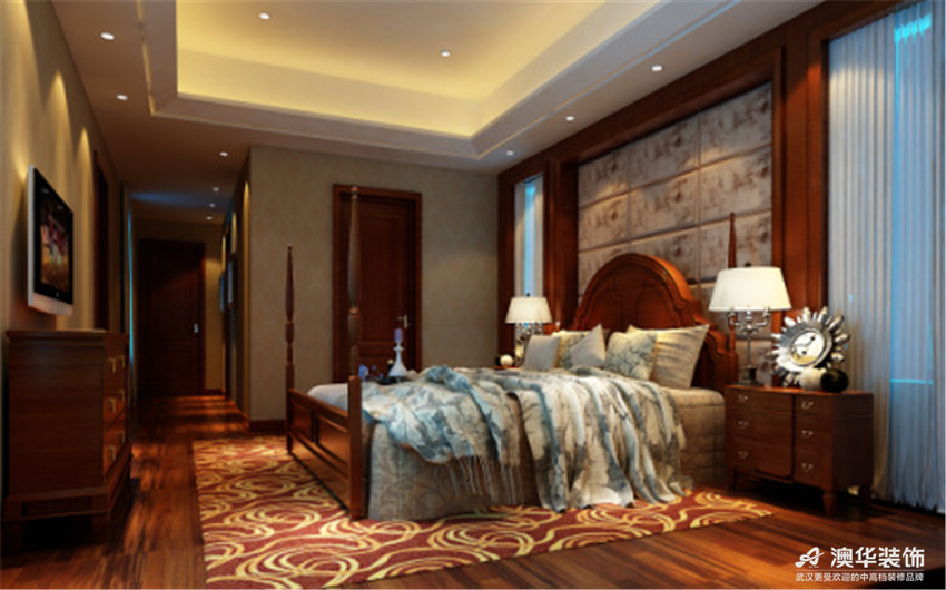别墅 卧室图片来自澳华会所-杨敏在古色古香中国风的分享