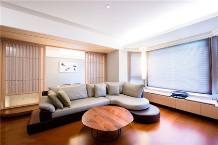 简约 二居 客厅图片来自上海潮心装潢设计有限公司在66平方米的日式休闲一居室的分享