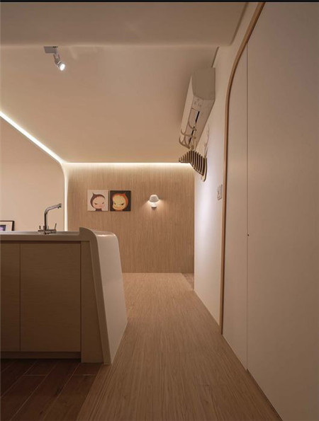 简约 客厅图片来自上海潮心装潢设计有限公司在现代风格的56平方米的一室晴居的分享
