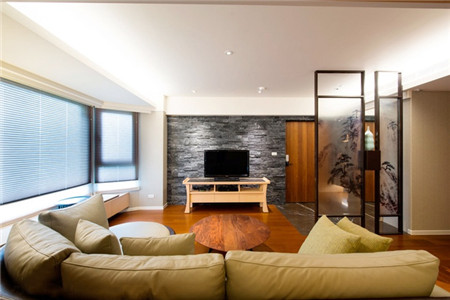 简约 二居 客厅图片来自上海潮心装潢设计有限公司在66平方米的日式休闲一居室的分享
