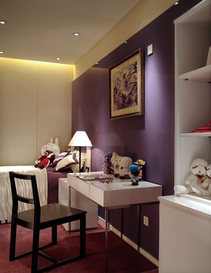 简约 紫色 高贵 优雅 儿童房图片来自北京合建高东雪在紫色为主的简约风格的分享
