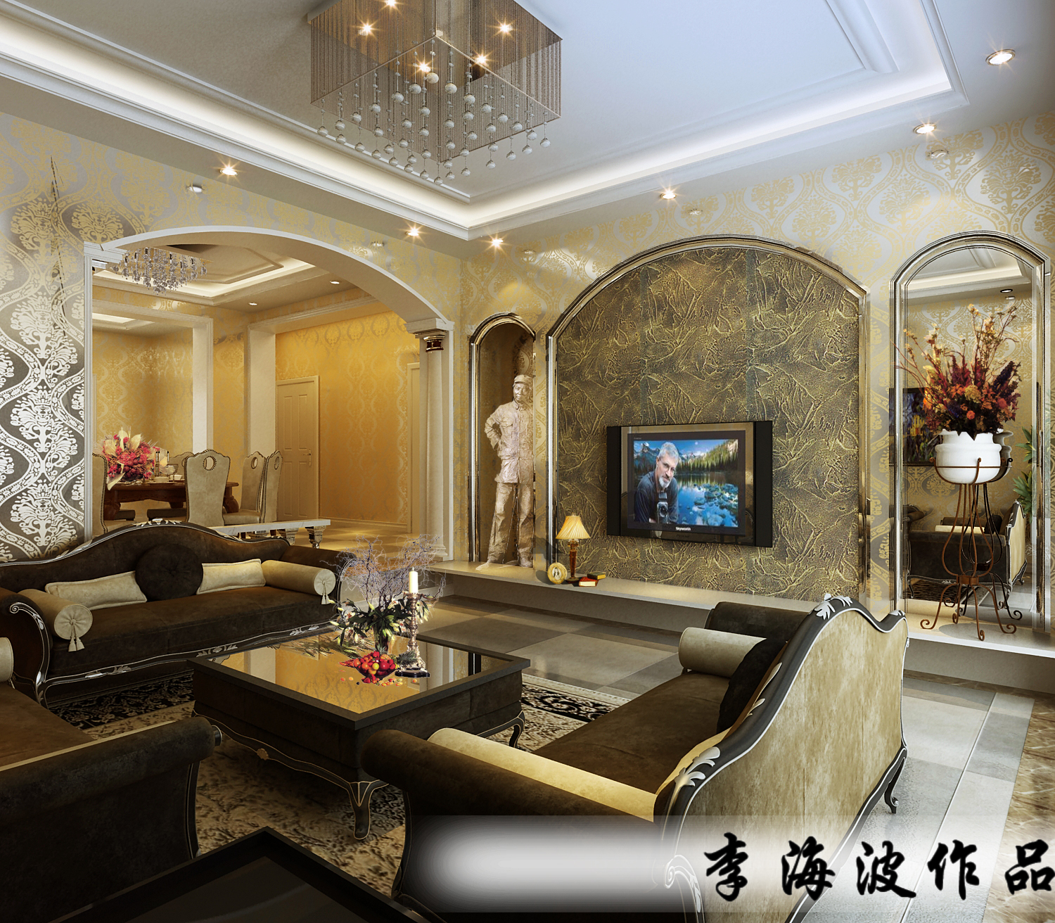 欧式 客厅图片来自北京生活家健康家居馆赵庚新在王府一号的分享