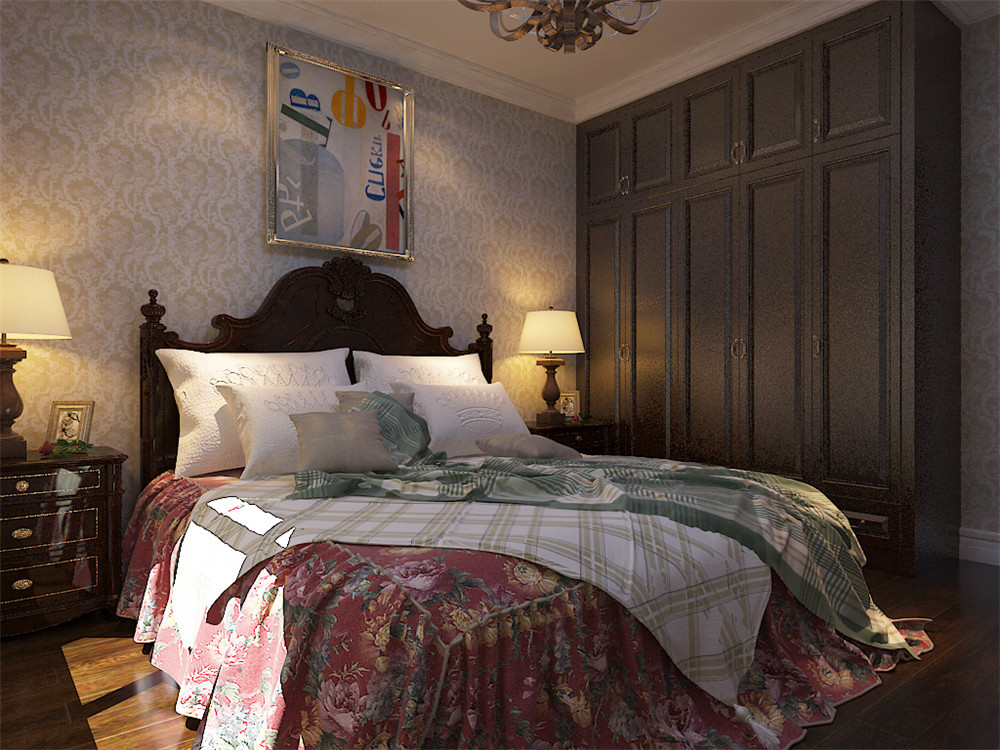 欧式 二居 白领 收纳 80后 小资 卧室图片来自阳光力天装饰在力天装饰-境界梅江84㎡的分享