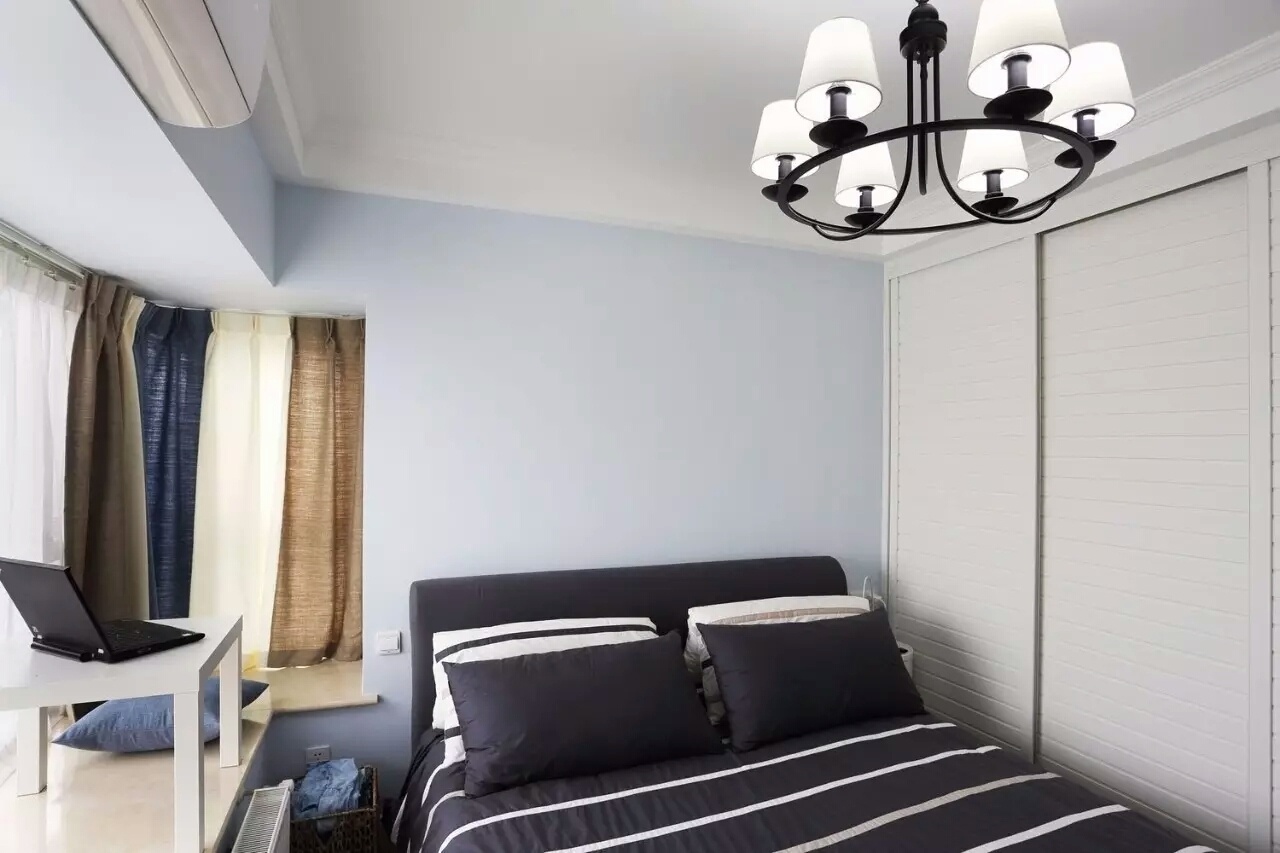 卧室图片来自二十四城装饰重庆分公司在北大资源博雅-2的分享