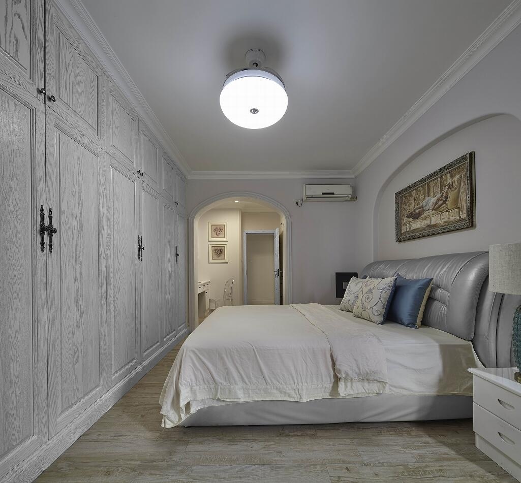 简约 美式 卧室图片来自二十四城装饰重庆分公司在世茂茂悦府的分享