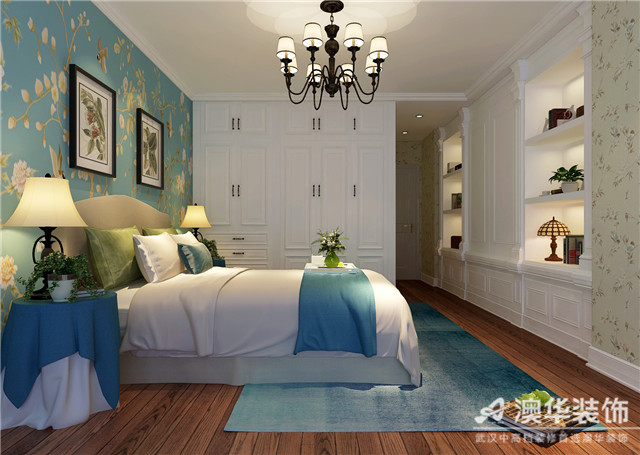 卧室图片来自澳华装饰-潘慧在水岸星城--现代美式  高雅典范的分享